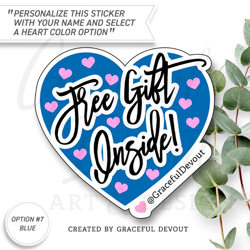 Free Gift Inside! - 2" (inches)(48ct.) Stickers - Picture 8 of 14